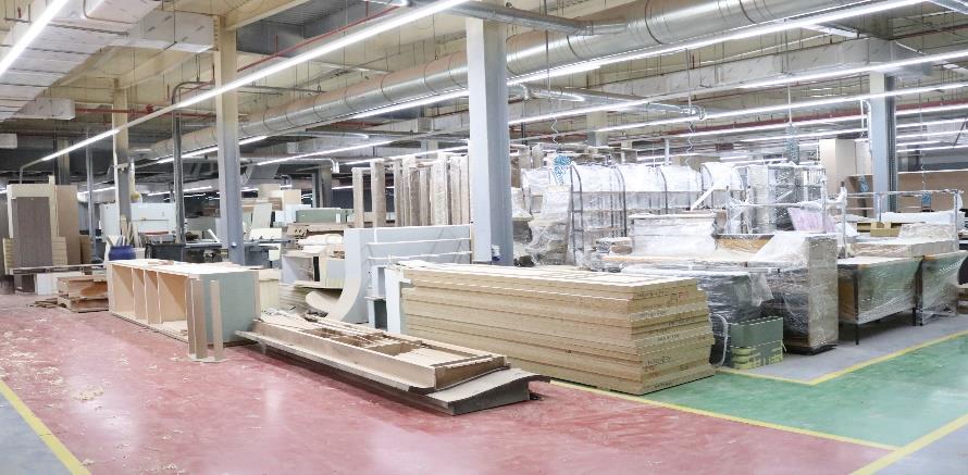 Furniture production facility